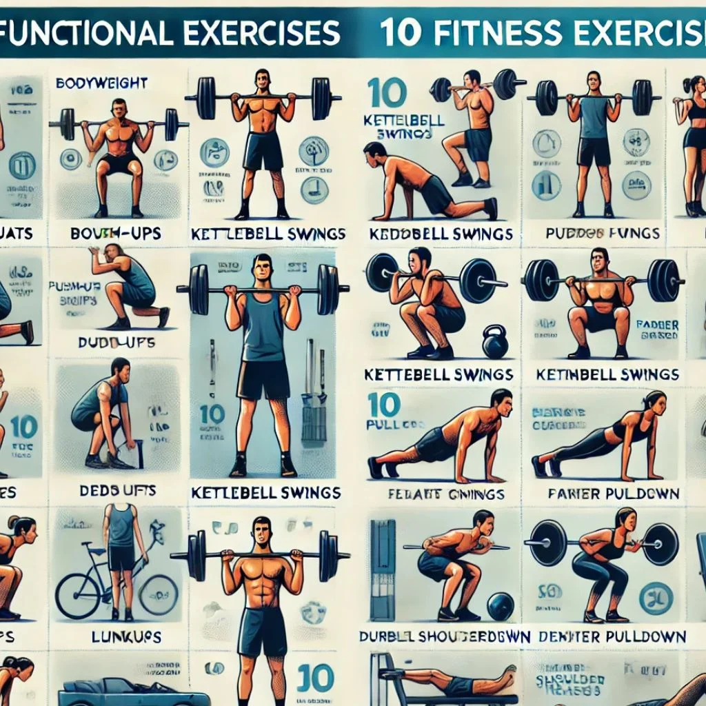 Top body functional fitness exercises